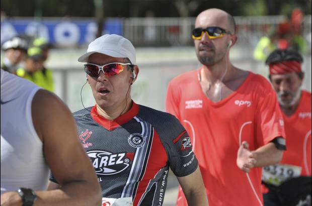Esteban Jaramillo y Sebasti&#225;n Salazar - M&#225;s de 10 mil competidores se dieron cita en esta hist&#243;rica cita deportiva que se corr&#237;a en las modalidades de 5, 10, 21 y 42 kil&#243;metros.