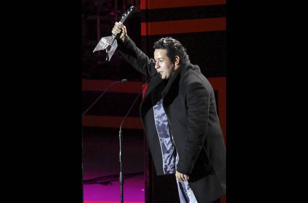 COLPRENSA - Mart&#237;n Elias, que gan&#243; en la categor&#237;a Mejor Artista o Agrupaci&#243;n Vallenato con Homenaje a los grandes,...