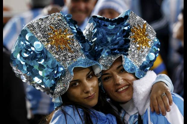 Reuters - La felicidad de la parcial argentina.