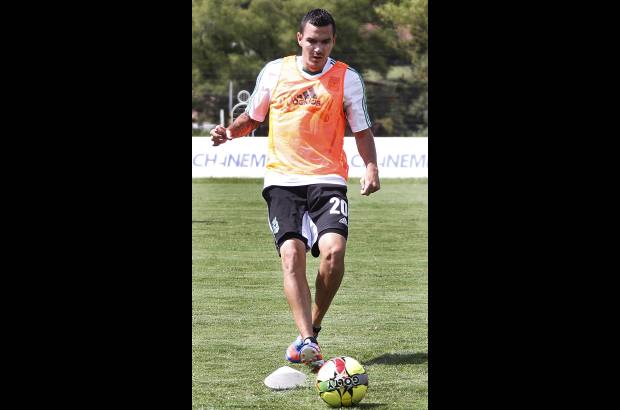 Foto R&#243;binson S&#225;enz - Nacional ya prepara su duelo frente a Equidad. Alejandro Bernal es una ficha clave del t&#233;cnico.