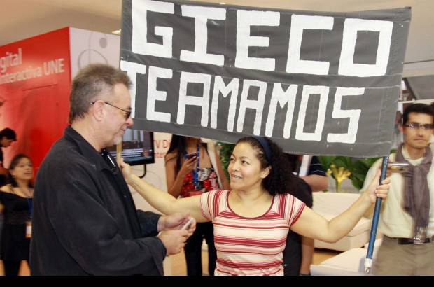 Manuel Saldarriaga - Los fan&#225;ticos de Le&#243;n Gieco estaban felices con el regreso del artista a Medell&#237;n.