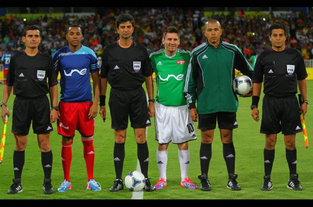 Juan Sebasti&#225;n Carvajal - El mejor jugador del mundo, Lionel Messi, deleit&#243; junto a sus amigos a todos los asistentes al estadio Atanasio Girardot que disfrutaron de un espect&#225;culo lleno de f&#250;tbol y goles.