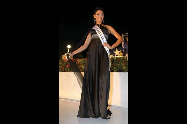 Colprensa - Señorita Cartagena, Karen Margarita Visbal. Baile de profesionales.