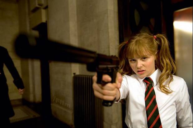 Cortes&#237;a - Mejor nueva estrella: Chloe Grace Moretz, Kick-Ass.