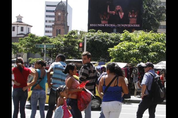 Foto R&#243;binson S&#225;enz - Los conciertos de Madonna redundan en la buena imagen para Medell&#237;n y los dividendos econ&#243;micos que deja para el comercio local.