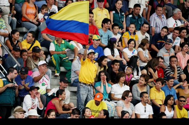 Juan Antonio Sánchez - Contra todos los pronósticos, las graderías se mantuvieron llenas en la jornada del martes,23 de marzo, de los novenos Juegos Suramericanos de Medellín, pese a ser un día laboral y tener competencias en horarios "de oficina".