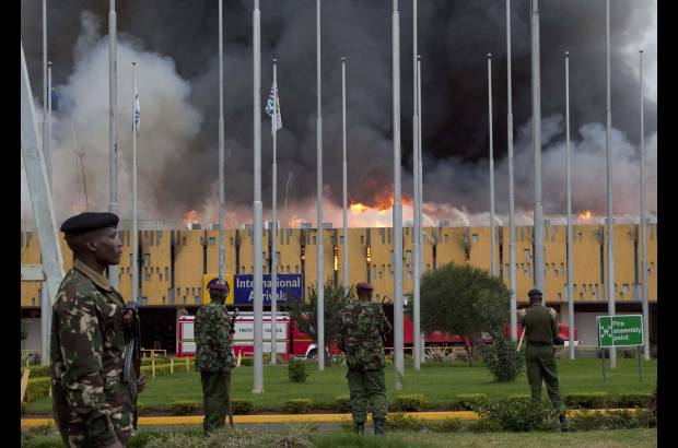 AP - Aeropuerto Internacional Jomo Kenyatta de Nairobi (JKIA) es uno de los de mayor tr&#225;fico.