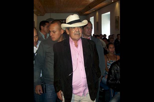 Colprensa - En noviembre de 2012, V&#237;ctor Carranza, el zar de las esmeraldas, se le vio con ox&#237;geno durante una reuni&#243;n de mineros que se realiz&#243; en Boyac&#225;.