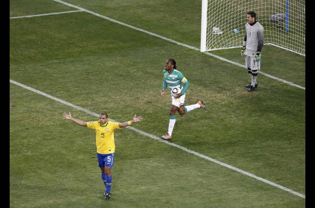 Reuters - El gol de Drogba no fue suficiente y Costa de Marfil cay&#243; ante los suramericanos.