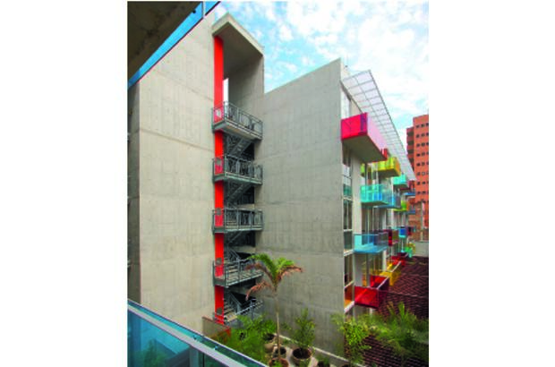 Categor&#237;a Proyecto Habitat Y Vivienda Colectiva - El dise&#241;o fue de los arquitectos Joe Delgado Burckhardt y Andr&#233;s Felipe Colonia.