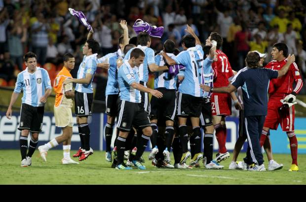 Juan Antonio S&#225;nchez - La felicidad de los argentinos tras alcanzar el tiquete para los cuartos de final.