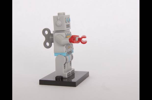 Foto Bloomberg - Un simpático robot.