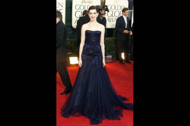 Reuters - 9. Anne Hathaway es una actriz estadounidense que se dio a conocer por su papel en la pel&#237;cula de Disney El diario de la princesa.