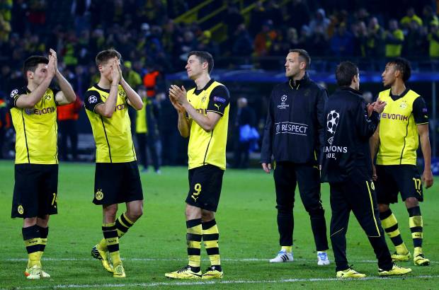 REUTERS - Al Dortmund solo le falt&#243; un tanto para igualar la eliminatoria.