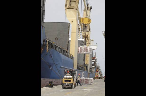 - En dos meses esta terminal estará adaptada para recibir todo tipo de mercancías.