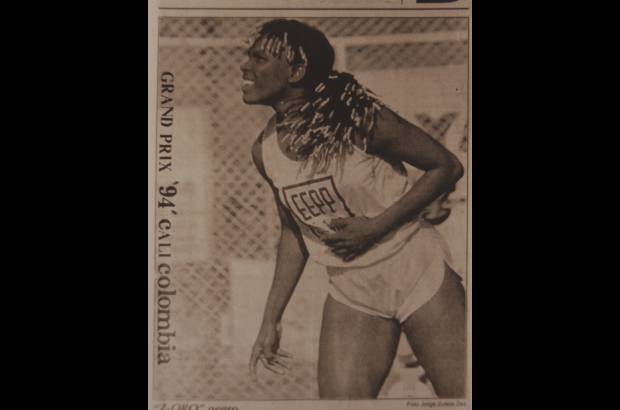 Archivo - Fuera de Antioquia, por varios años vistió la camiseta de las Empresas Públicas de Medellín y fue su representante en varios Juegos Deportivos Oficiales.