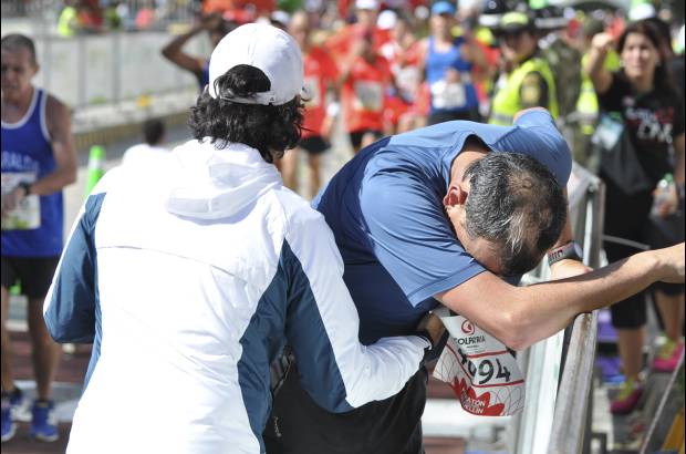 Esteban Jaramillo y Sebasti&#225;n Salazar - M&#225;s de 10 mil competidores se dieron cita en esta hist&#243;rica cita deportiva que se corr&#237;a en las modalidades de 5, 10, 21 y 42 kil&#243;metros.