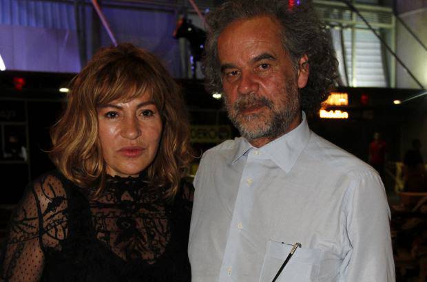 Edwin Bustamante - María Stella de Jaramillo y Andrés Jaramillo en Andrés Carne de Res.