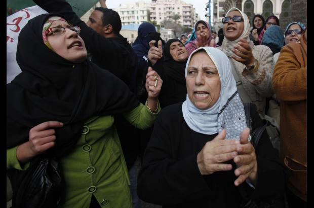 Reuters - Muchas de las manifestantes afirman que se est&#225; dando un gran paso en los derechos de la mujer en Egipto y se han roto enormes barreras culturales.