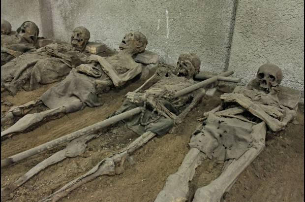 AFP - En la tumba reposan los cuerpos de los miembros de la orden de los capuchinos, sus mecenas e importantes personalidades de Brno.