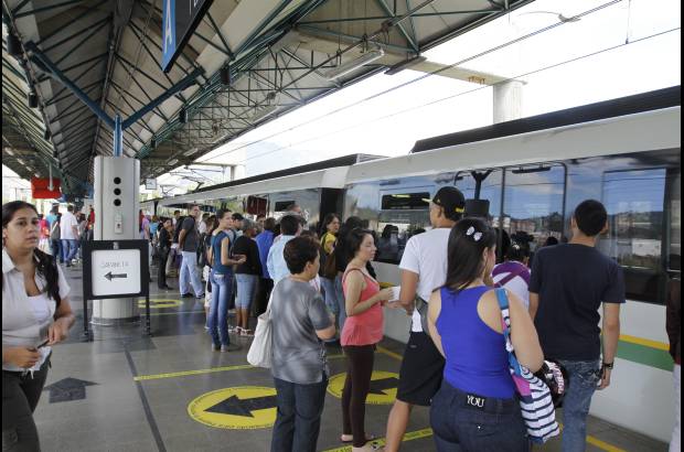 Foto Donaldo Zuluaga - Junto con la estación La Estrella, la estación Sabaneta conformarán la extensión al Sur.