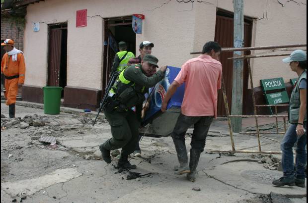 Foto Colprensa - El 17 de diciembre, la Gobernaci&#243;n de Norte de Santander decreta la evacuaci&#243;n de la localidad. A las 4:00 p.m.