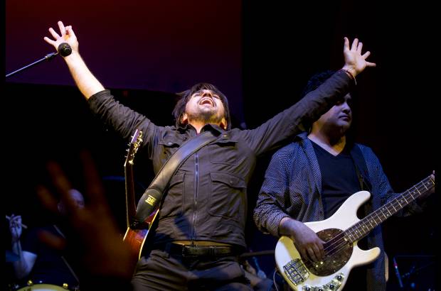 Foto Edwin Bustamante - Juanes se vio emocionado por la calidez de sus fan&#225;ticos.