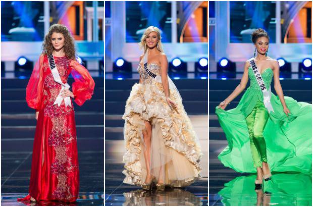Reuters - Roxana Andrei, Miss Rumania; Noemie Happart, Miss B&#233;lgica, y Snwazna Adams, MissTurcos y Caicos, desentonaron con sus propuestas.