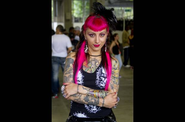 Jaime Pérez - Los visitantes y tatuadores mostraron sus propuestas artísticas en el mejor lienzo que tienen para plasmar su creatividad: la piel.