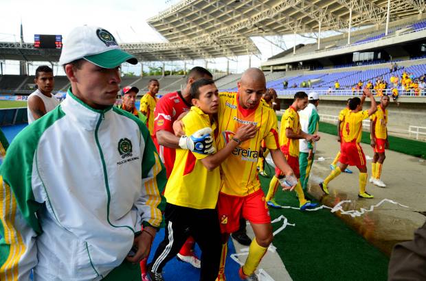 Colprensa - Pereira gole&#243; por 4-0 a Envigado en el Hern&#225;n Ram&#237;rez Villegas.