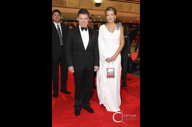 Foto Cámara Lúcida - Presidente Juan Manuel Santos y María Clemencia de Santos.