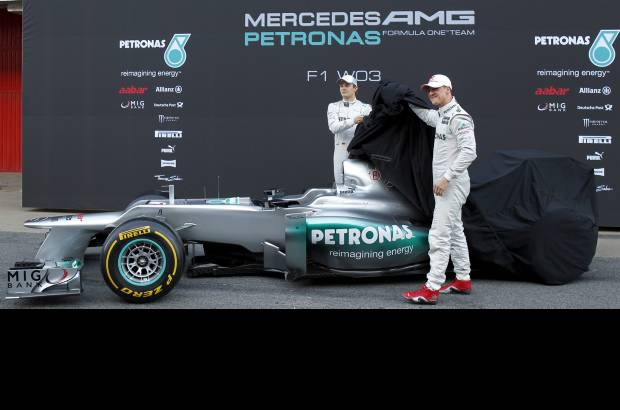 Reuters - Ambos pilotos coinciden en que el W03 les ha ofrecido &quot;muy buenas sensaciones&quot; desde que lo probaran en una sesi&#243;n privada en el circuito de Silverstone la semana pasada.