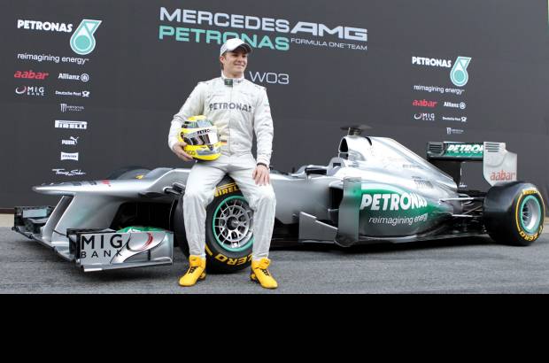 Reuters - El piloto Nico Rosberg se mostr&#243; satisfecho con el nuevo coche.