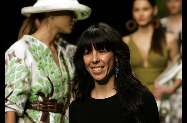 Archivo - Amelia Toro llega a Colombiamoda con una colección primavera-verano 2012 inspirada en los conceptos que rigieron la moda en los años 70.