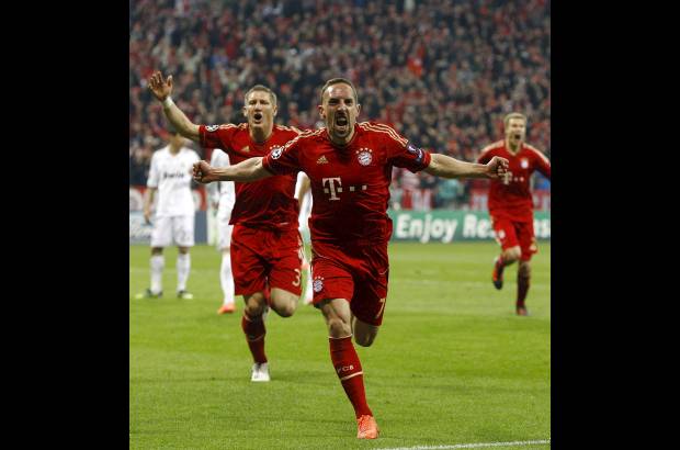 - El francés Franck Ribéry le pone calidad al Bayern Munich en la Champions League con su historia y calidad.