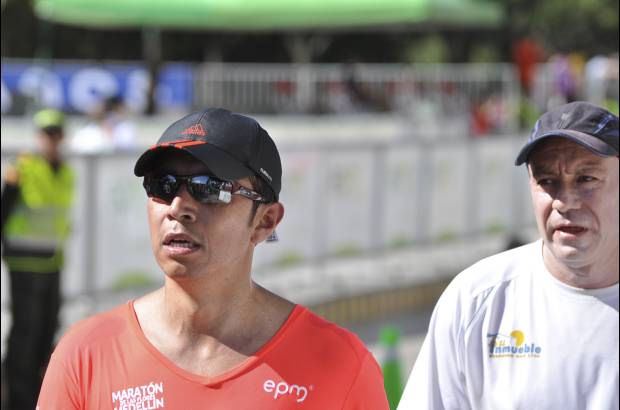 Esteban Jaramillo y Sebasti&#225;n Salazar - M&#225;s de 10 mil competidores se dieron cita en esta hist&#243;rica cita deportiva que se corr&#237;a en las modalidades de 5, 10, 21 y 42 kil&#243;metros.