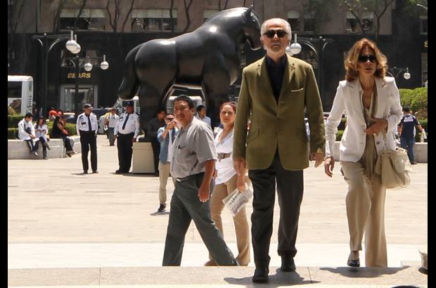 Foto Henry Agudelo - Fernando Botero inaugur&#243; la muestra retrospectiva m&#225;s grande que se haya hecho de la obra del artista antioque&#241;o, organizada con motivo de su cumplea&#241;os 80 y que albergar&#225; el Palacio de Bellas Artes de la capital mexicana.
