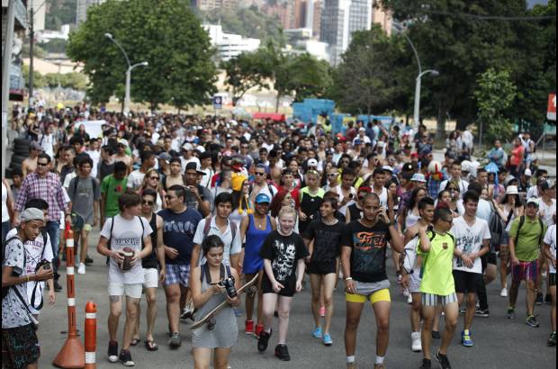 Manuel Saldarriaga - En la capital de Antioquia fueron cerca de 1000 personas las que recorrieron las calles de la ciudad.