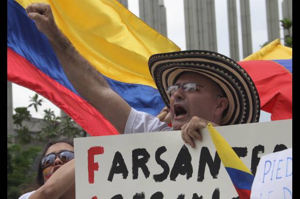 Hern&#225;n Vanegas - Emotiva y muy sentida fue la manifestaci&#243;n en las calles de la ciudad. La idea era participar y ser solidarios con la causa.