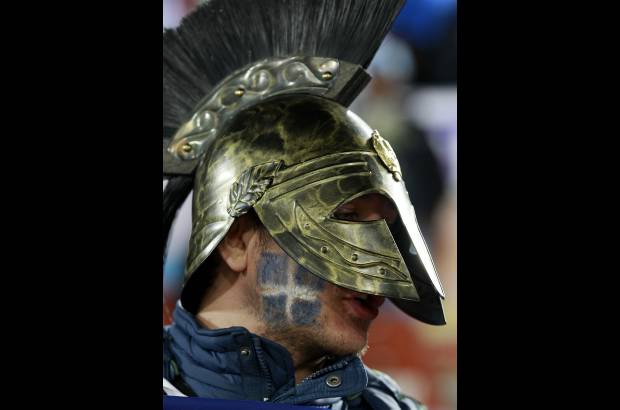 AP - Los griegos contaron con un notable respaldo en la tribuna, aunque la gran mayoría eran argentinos.