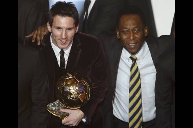 Reuters - Messi sum&#243; el 47,88 por ciento de los votos, contra el 21,6 por ciento de Ronaldo y el 9,23 por ciento de Xavi.