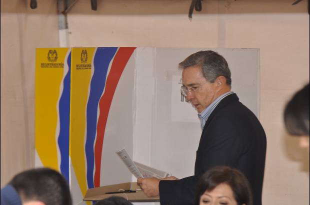 Colprensa - El mandatario hizo un llamado a los colombianos para que ejerzan su derecho a elegir.