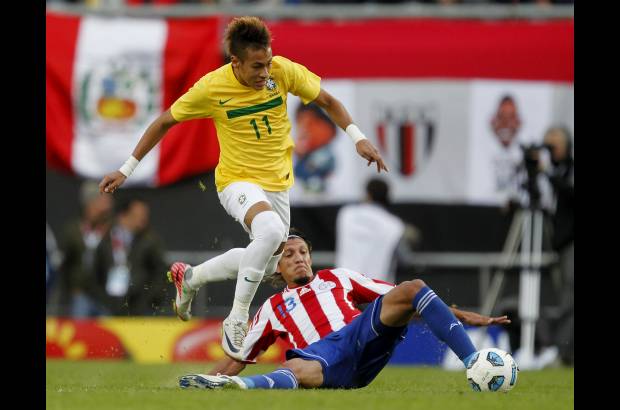 Reuters - Brasil domin&#243; todo el partido.