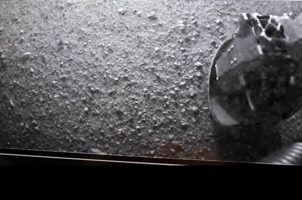 Foto Nasa - El Curiosity logró un aterrizaje histórico en un antiguo cráter.