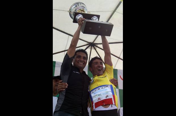 Róbinson Sáenz - Félix Cárdenas estaba feliz con la importante conquista en su carrera profesional.