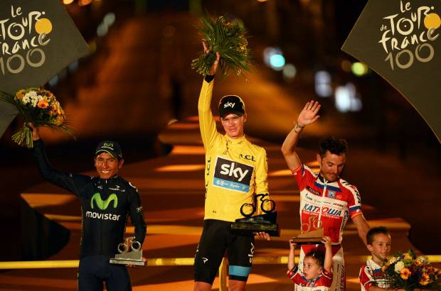 AP - El colombiano Nairo Quintana (Movistar) se sinti&#243; &quot;emocionado&quot; nada m&#225;s atravesar la l&#237;nea de la &#250;ltima etapa del Tour del centenario, un momento que se vivi&#243; en Colombia &quot;como en los tiempos de Fabio Parra y Lucho Herrera.