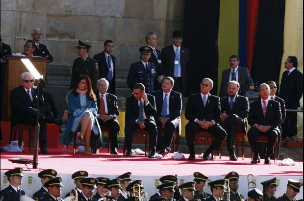 Colprensa - Al acto asistieron 16 jefes de Estado.