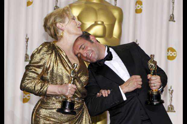 Reuters - Meryl Streep, gan&#243; el Oscar a Mejor Actriz por La Dama de Hierro, y el actor franc&#233;s Jean Dujardin gan&#243; a Mejor Actor por su papel en la pel&#237;cula El Artista.