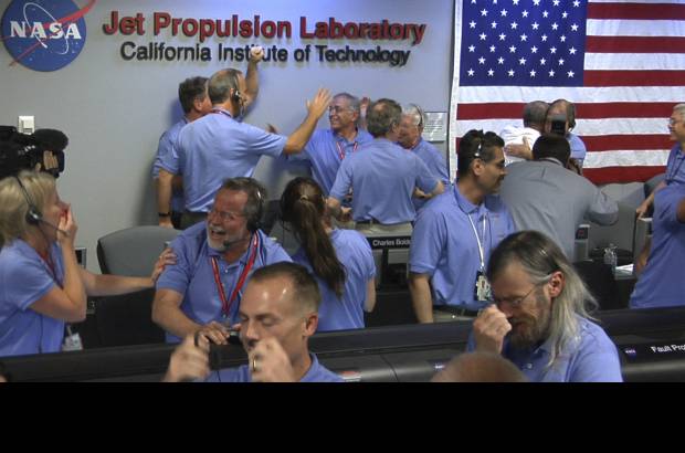 Foto AP - El aterrizaje marcó un éxito muy bienvenido y un importante hito para la agencia espacial de Estados Unidos.