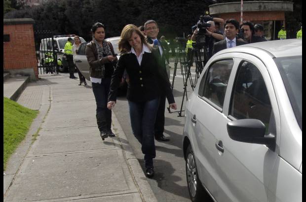 Colprensa - La ex presidenta del congreso Dilian Francisca Toro sali&#243; libre luego de estar privada de la libertad por su presunta responsabilidad en el delito de lavado de activos.